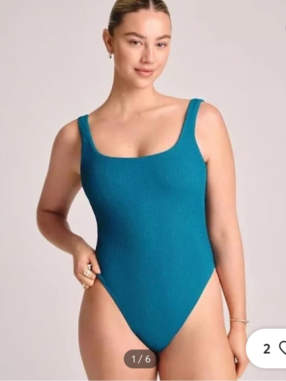 Vitamin A Textured One-Piece Swimsuit